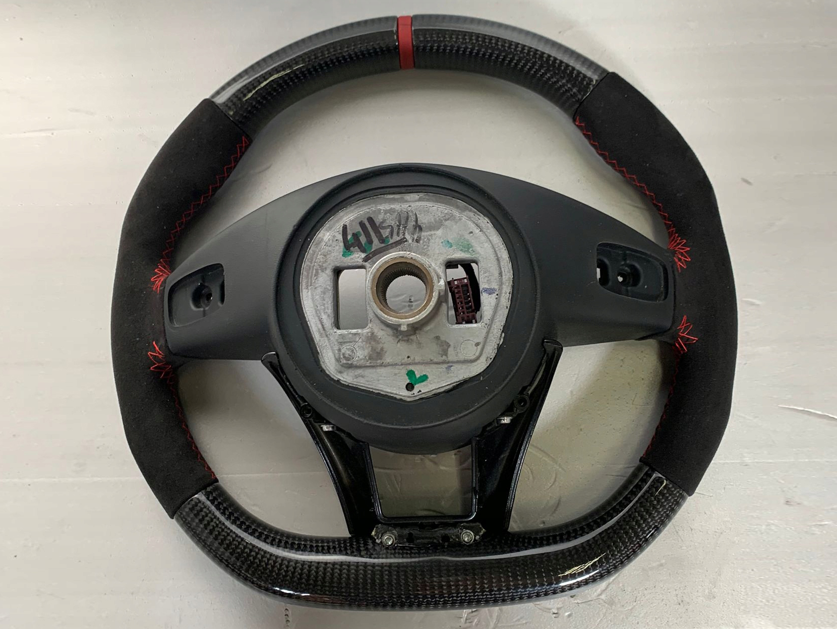 Mercedes-Benz C-Class W205 (2014-2021) Steering Wheel Carbon Alcantara AMG Style